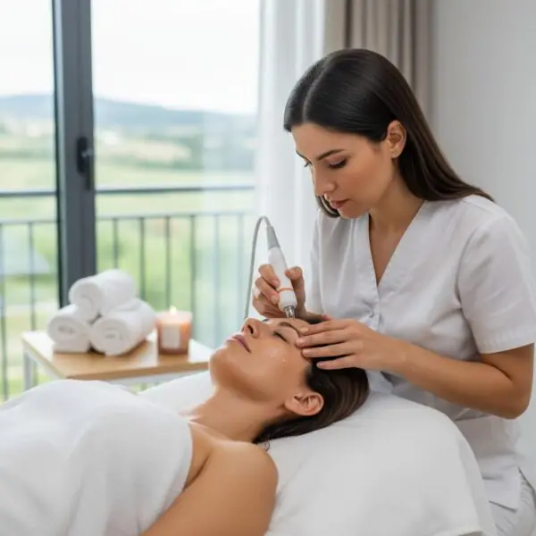Tratamiento de hidratación profunda facial profesional a domicilio Valle del Tiétar - Estética facial certificada La Adrada