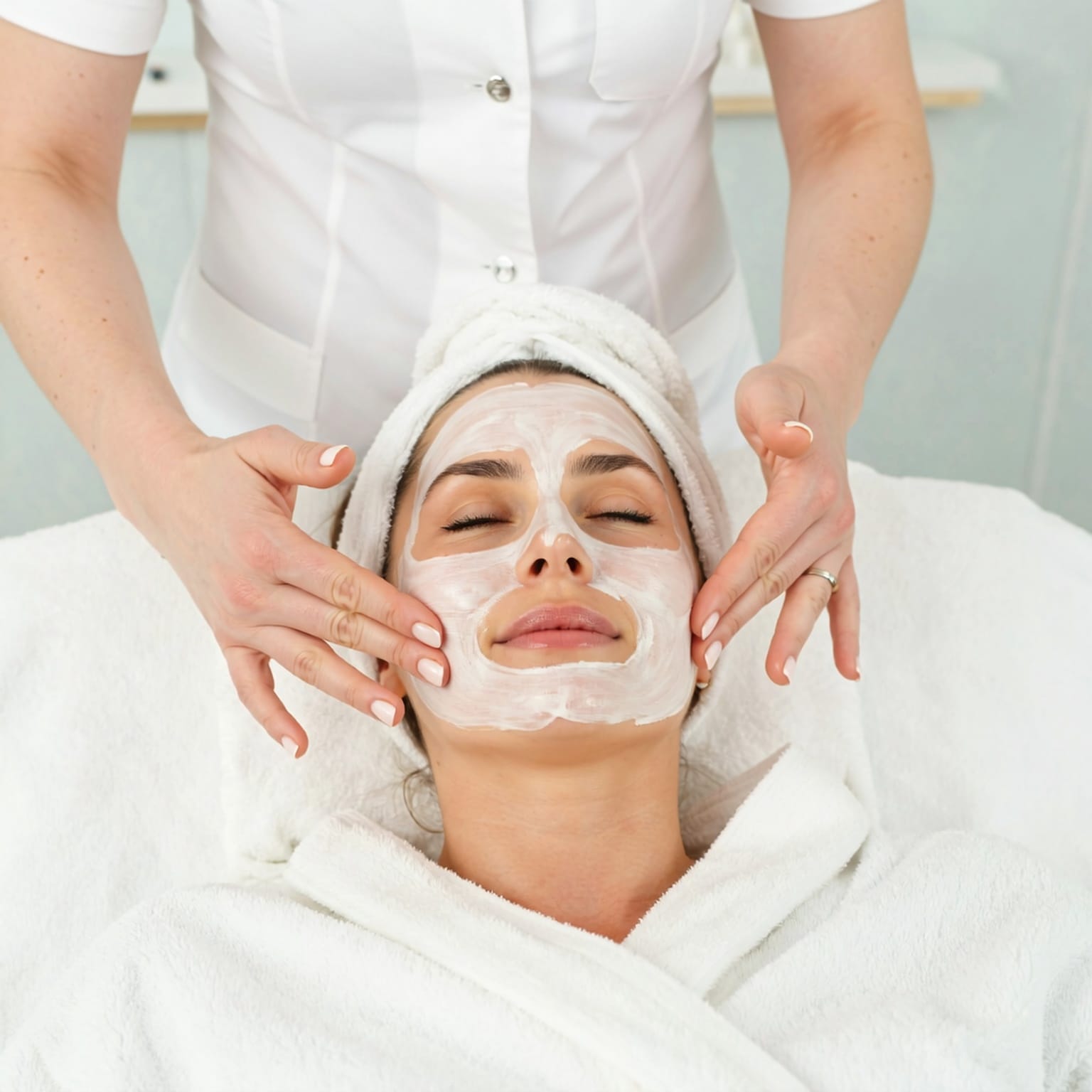 ritual de Limpieza facial y masaje en pareja en casa en el Valle del Tiétar